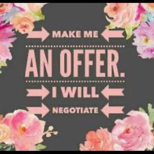 Don’t be shy, make an offer!